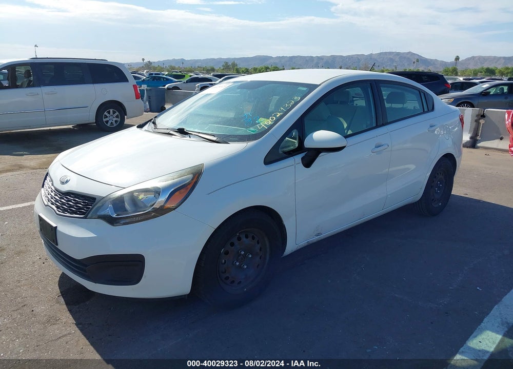2013 KIA RIO LX VIN: KNADM4A32D6273107