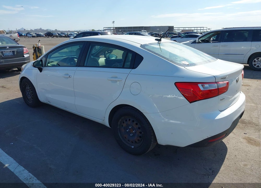 2013 KIA RIO LX VIN: KNADM4A32D6273107
