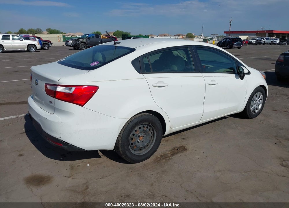 2013 KIA RIO LX VIN: KNADM4A32D6273107