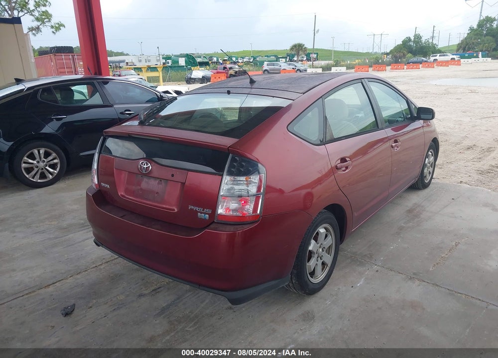2005 TOYOTA PRIUS VIN: JTDKB20U757030094