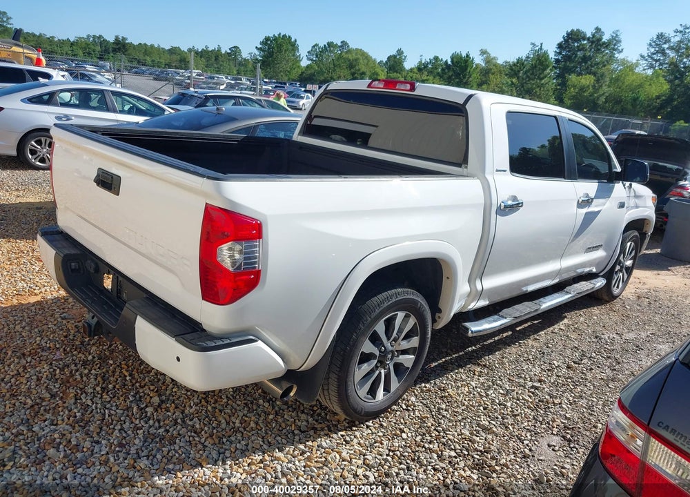 2018 TOYOTA TUNDRA LIMITED 5.7L V8 VIN: 5TFFY5F14JX236501