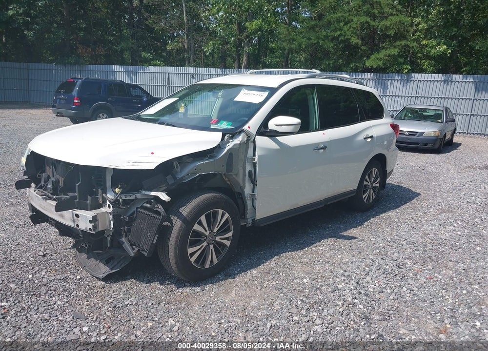 2019 NISSAN PATHFINDER S VIN: 5N1DR2MM4KC590605