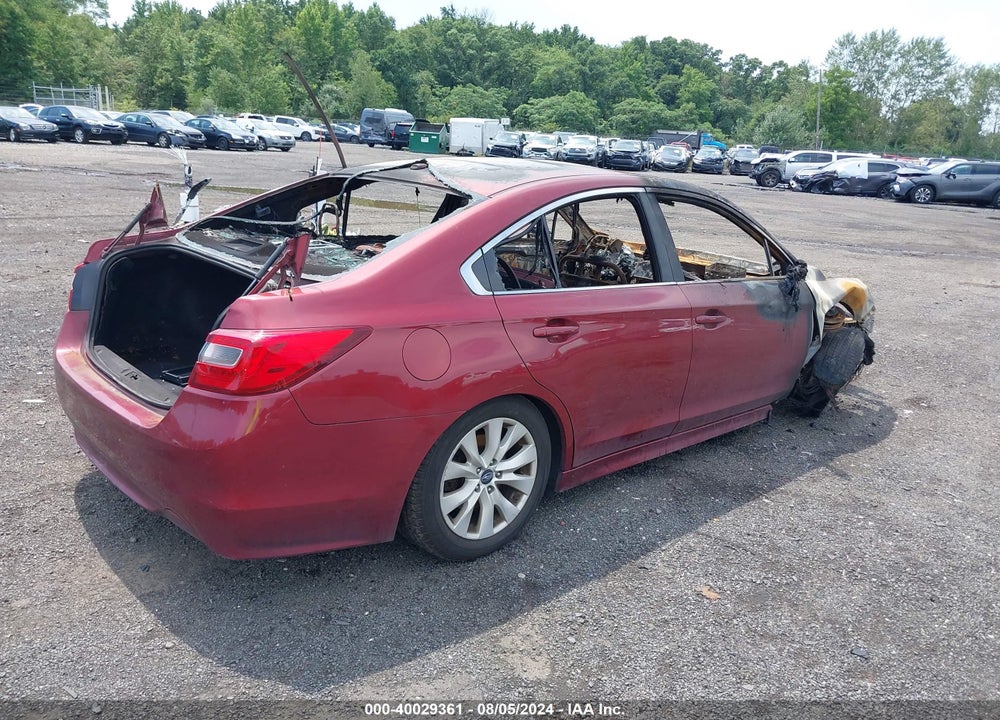 2015 SUBARU LEGACY 2.5I PREMIUM VIN: 4S3BNAH60F3072588