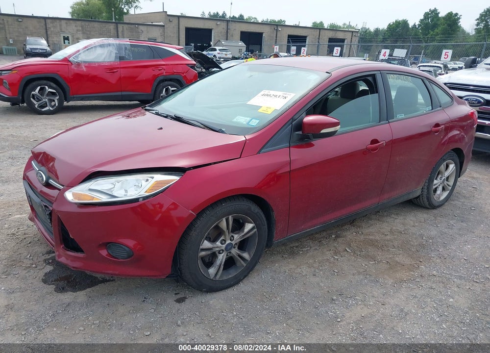 2014 FORD FOCUS SE VIN: 1FADP3F2XEL402207