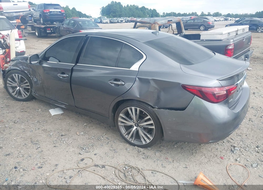 2018 INFINITI Q50 3.0T SPORT VIN: JN1EV7ARXJM444948