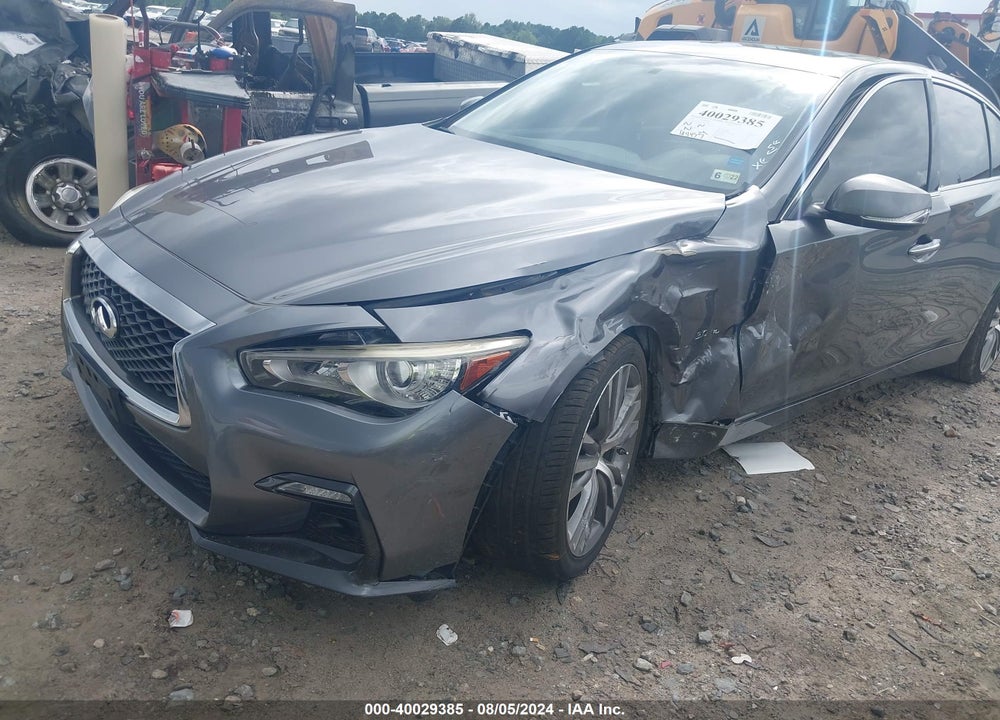2018 INFINITI Q50 3.0T SPORT VIN: JN1EV7ARXJM444948