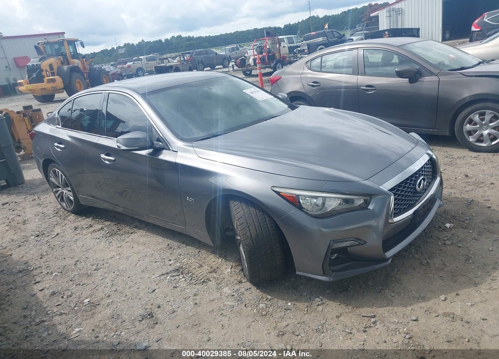 2018 INFINITI Q50 3.0T SPORT VIN: JN1EV7ARXJM444948