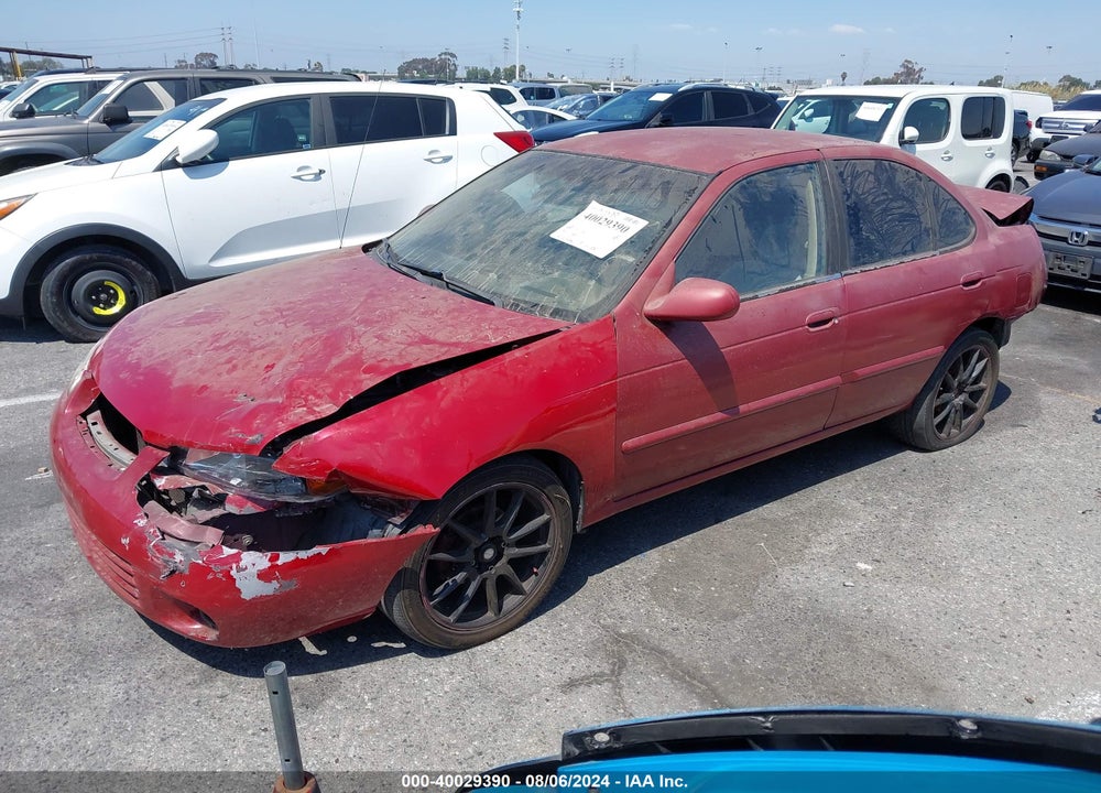 2001 NISSAN SENTRA GXE VIN: 3N1CB51D41L505780