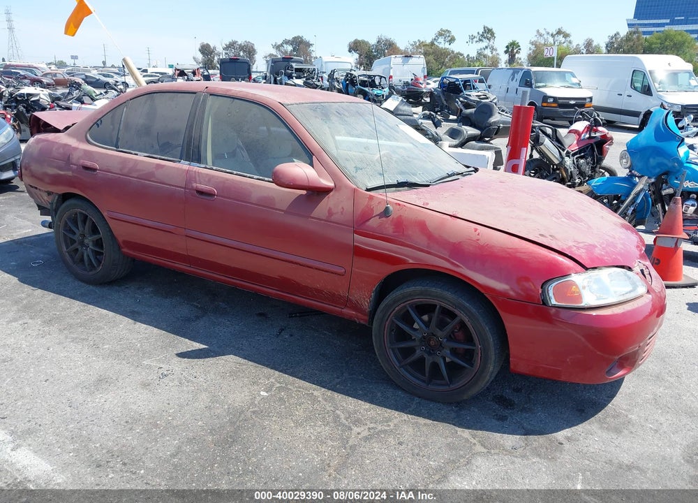 2001 NISSAN SENTRA GXE VIN: 3N1CB51D41L505780