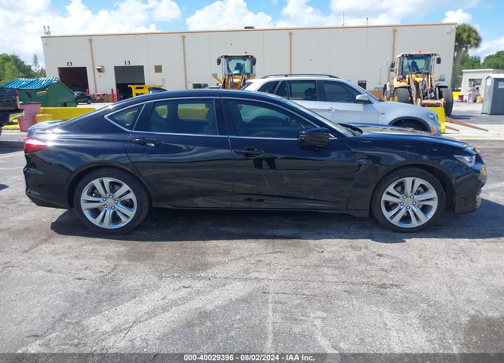 2021 ACURA TLX TECHNOLOGY PACKAGE VIN: 19UUB5F40MA012749