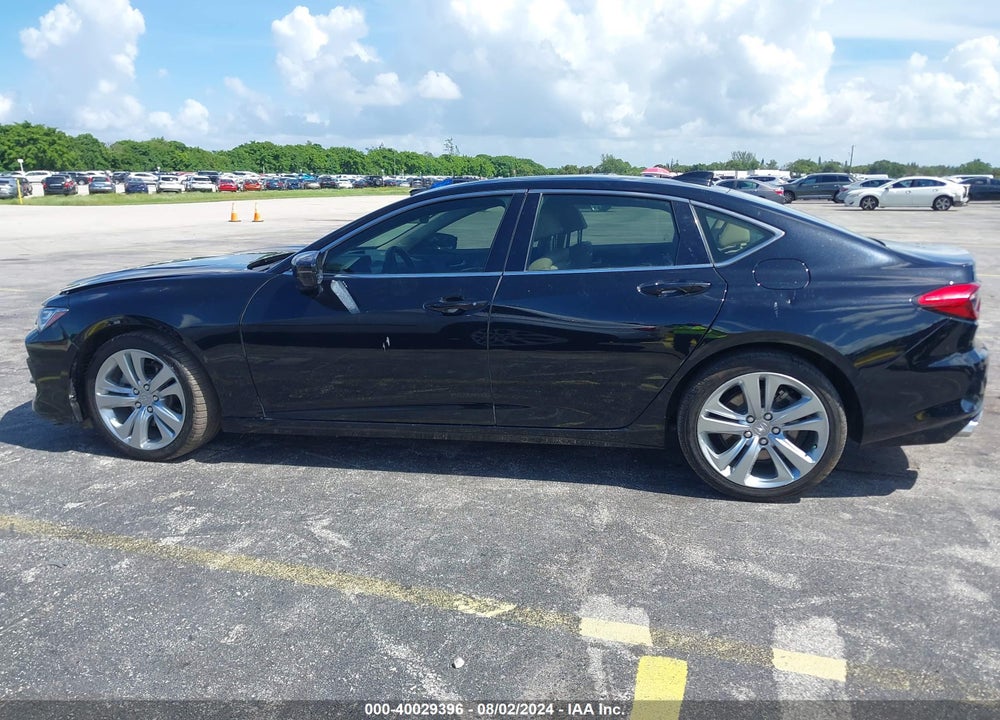 2021 ACURA TLX TECHNOLOGY PACKAGE VIN: 19UUB5F40MA012749