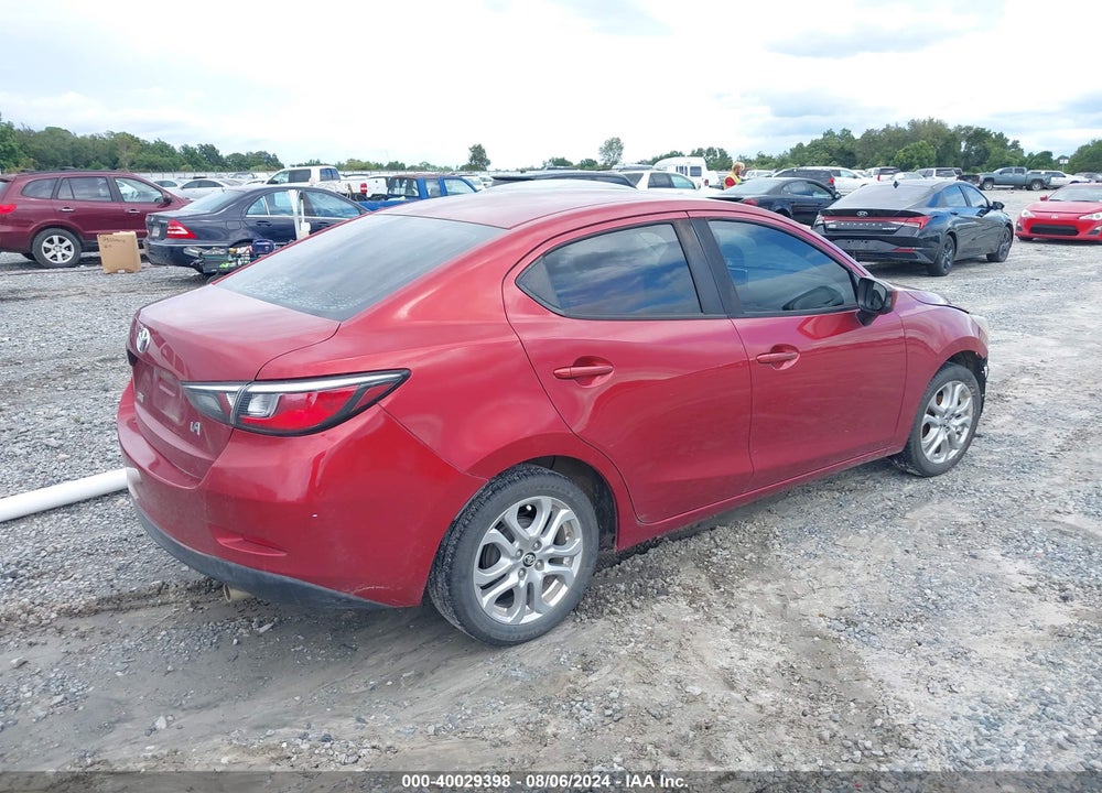 2017 TOYOTA YARIS IA VIN: 3MYDLBYV4HY192031