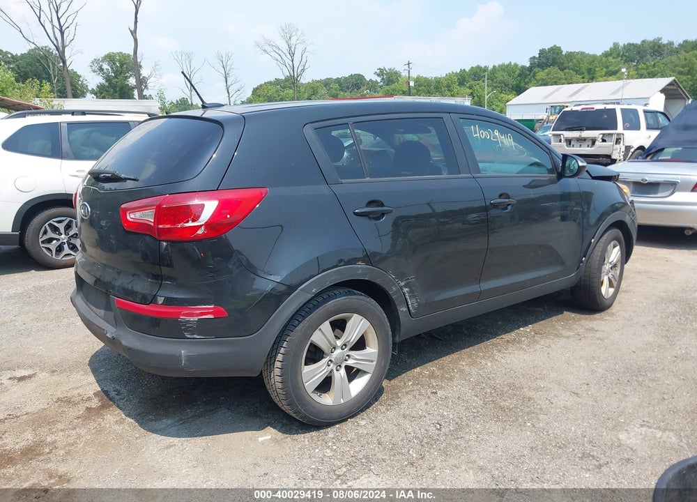 2012 KIA SPORTAGE LX VIN: KNDPB3A27C7290498