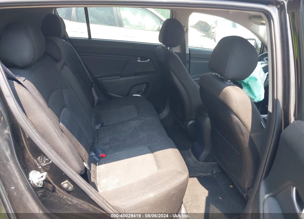 2012 KIA SPORTAGE LX VIN: KNDPB3A27C7290498