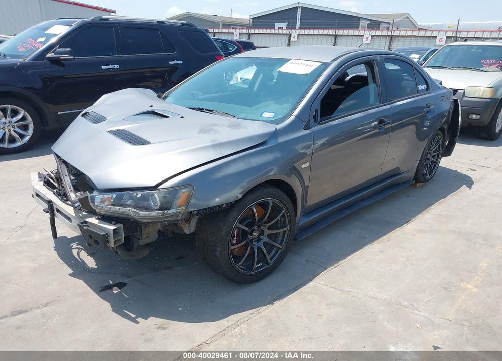 2008 MITSUBISHI LANCER EVOLUTION GSR VIN: JA3AW86V18U050557