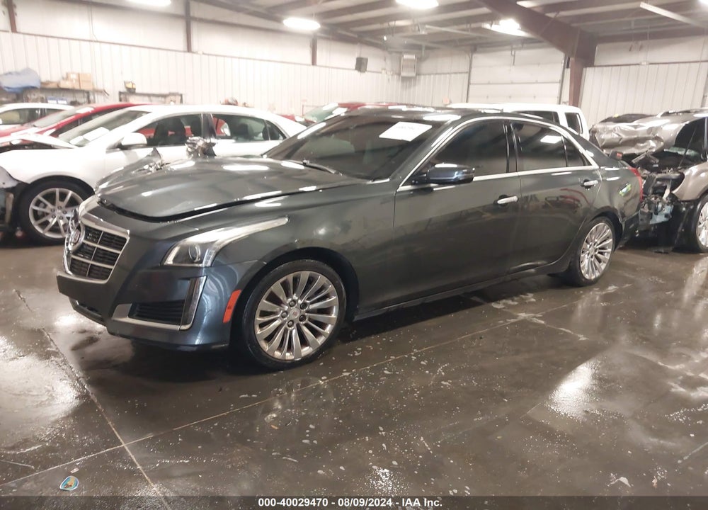 2014 CADILLAC CTS LUXURY VIN: 1G6AX5SXXE0166883