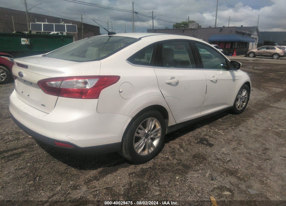 2012 FORD FOCUS SEL VIN: 1FAHP3H20CL178117