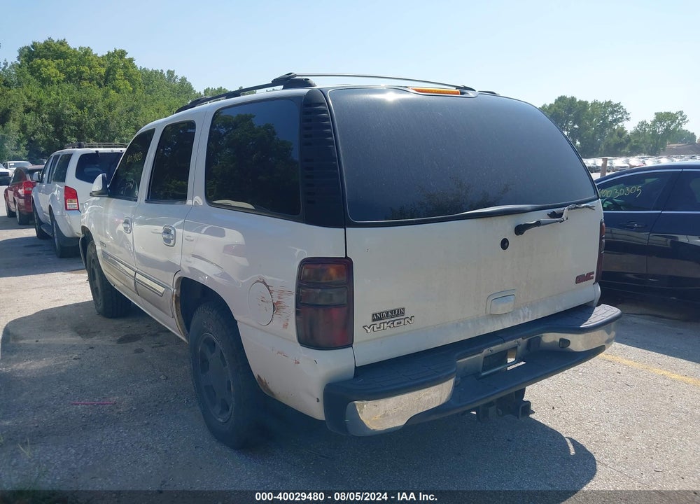 2003 GMC YUKON SLT VIN: 1GKEK13Z33R134036