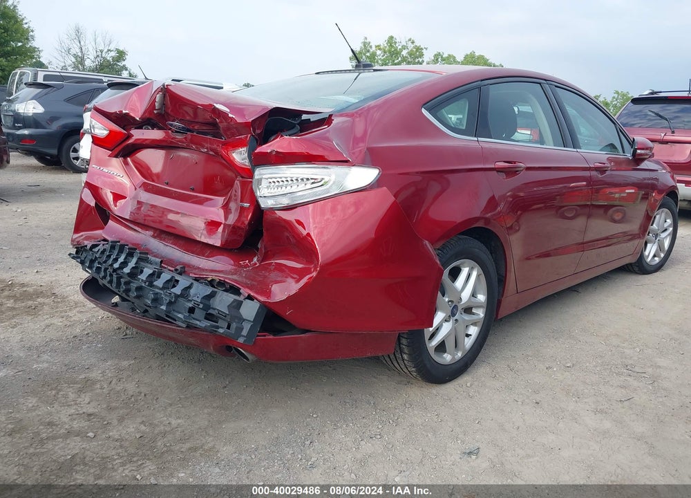 2015 FORD FUSION SE VIN: 1FA6P0H7XF5108652