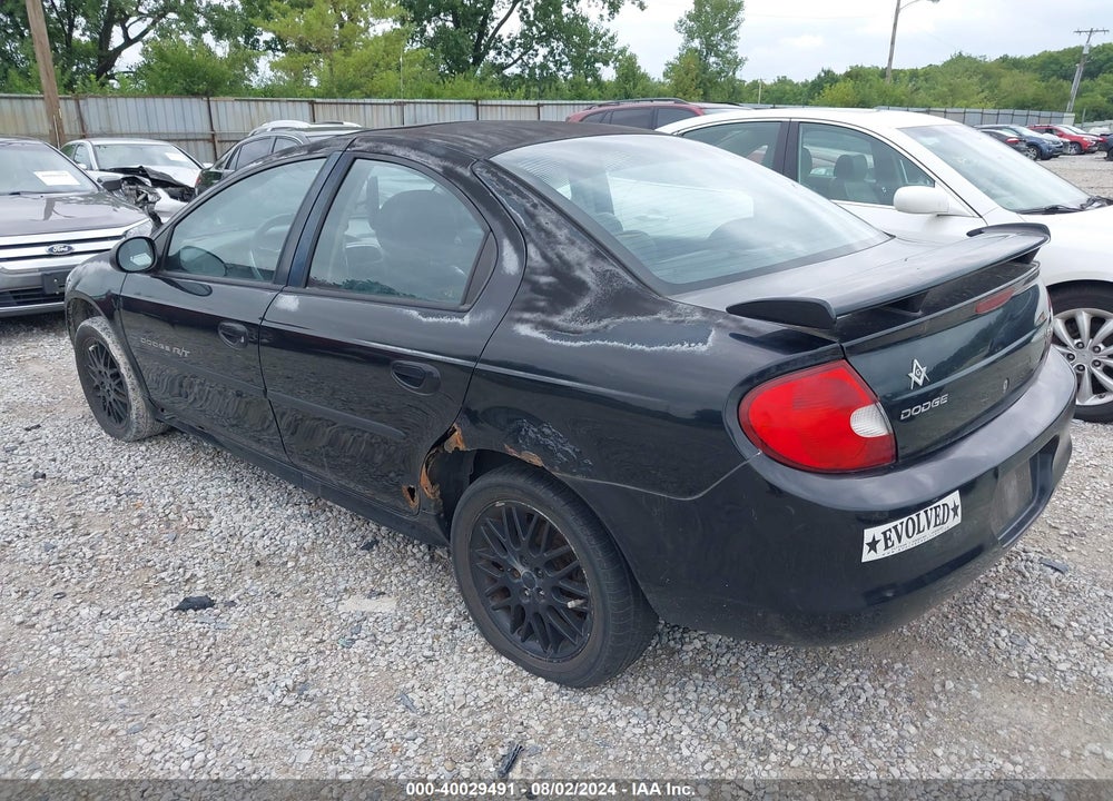 2001 DODGE NEON SE VIN: 1B3AS46F01D226164