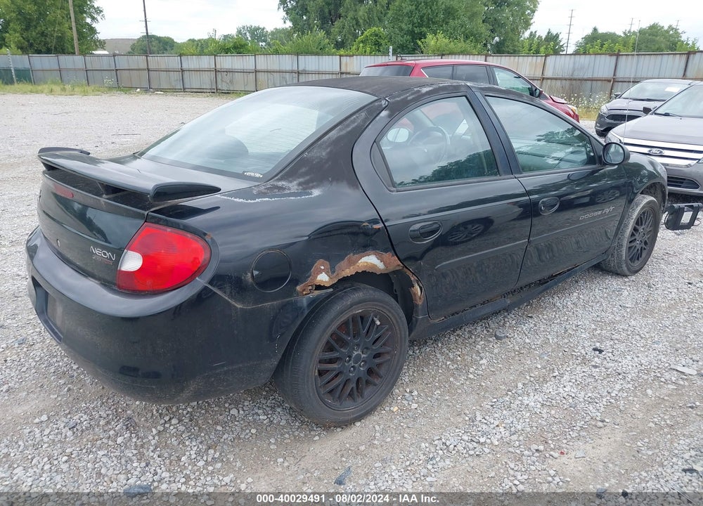 2001 DODGE NEON SE VIN: 1B3AS46F01D226164