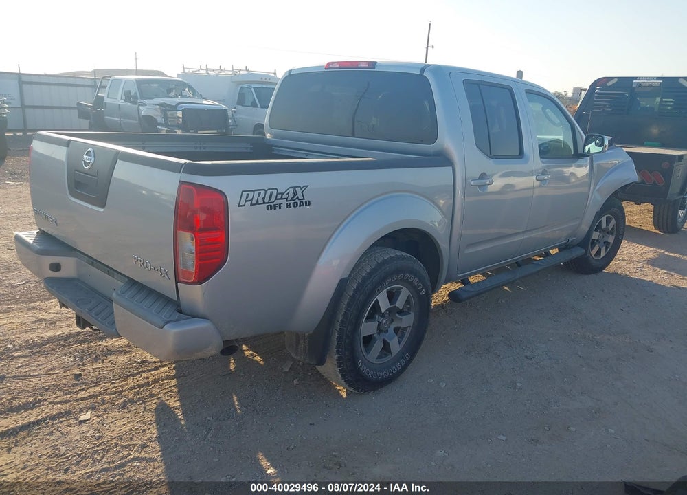 2011 NISSAN FRONTIER PRO-4X/S/SL/SV VIN: 1N6AD0EV6BC404870