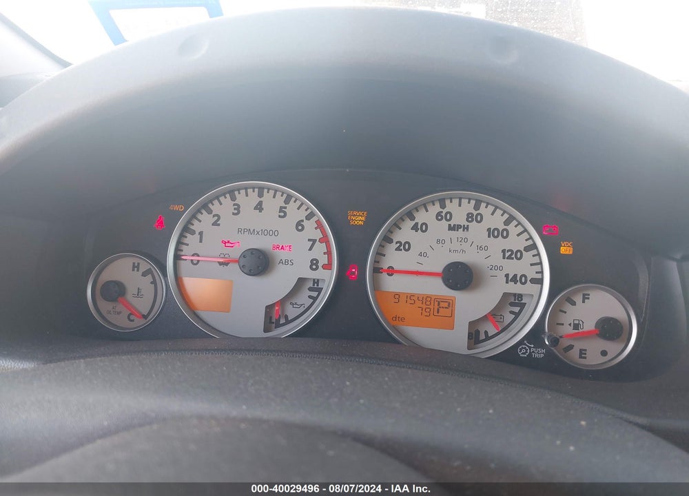 2011 NISSAN FRONTIER PRO-4X/S/SL/SV VIN: 1N6AD0EV6BC404870