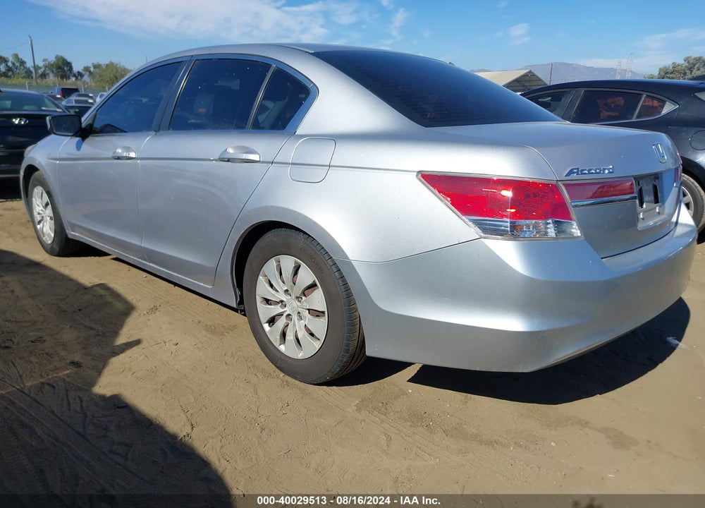 2012 HONDA ACCORD 2.4 LX VIN: 1HGCP2F35CA050298