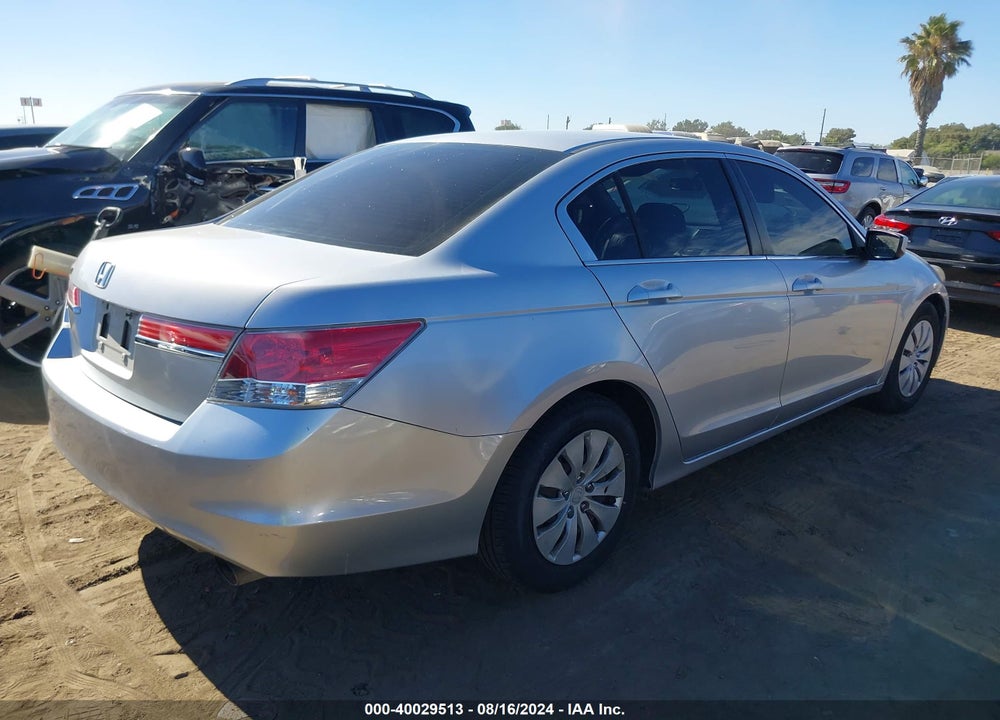 2012 HONDA ACCORD 2.4 LX VIN: 1HGCP2F35CA050298