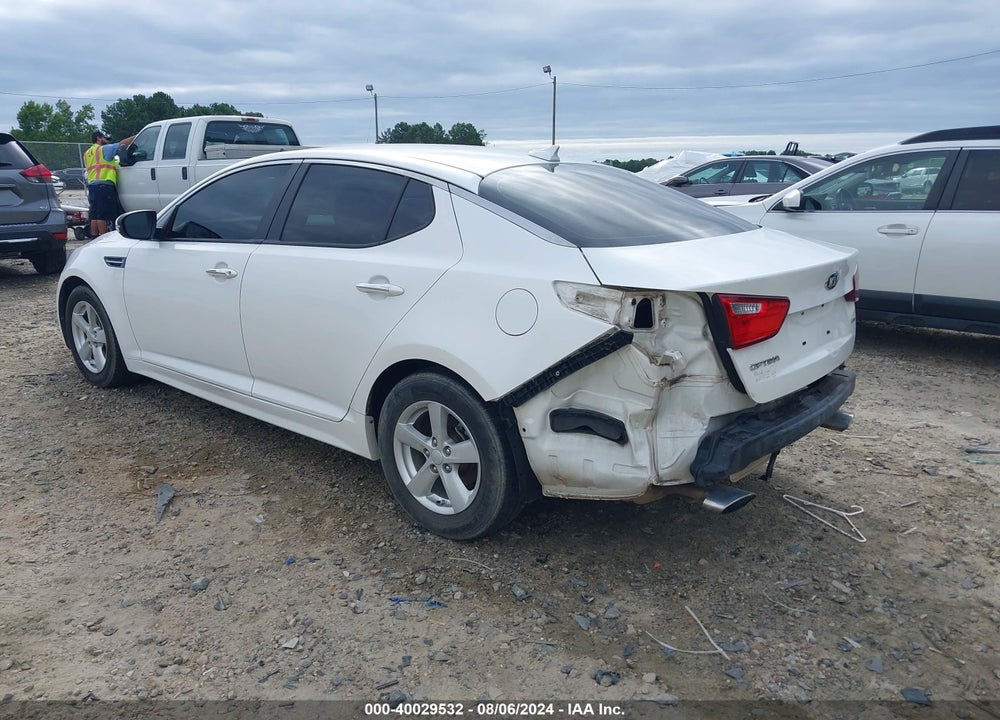 2015 KIA OPTIMA LX VIN: KNAGM4A72F5602431