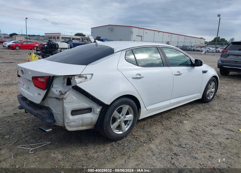 2015 KIA OPTIMA LX VIN: KNAGM4A72F5602431