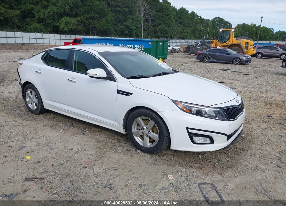 2015 KIA OPTIMA LX VIN: KNAGM4A72F5602431