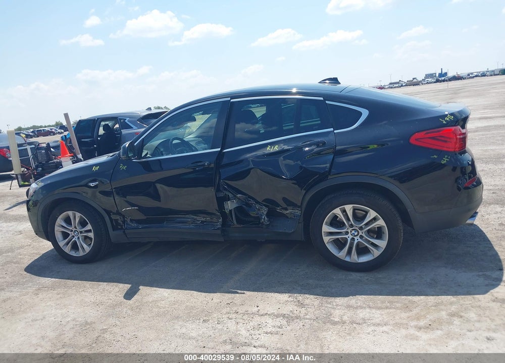 2017 BMW X4 XDRIVE28I VIN: 5UXXW3C55H0T78377