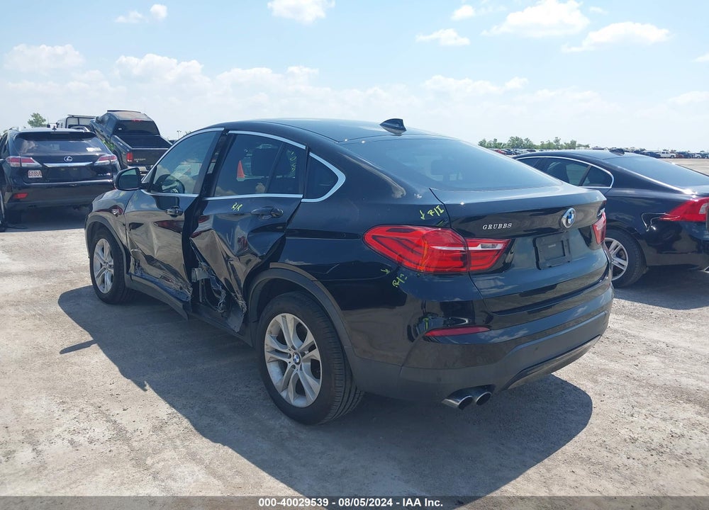 2017 BMW X4 XDRIVE28I VIN: 5UXXW3C55H0T78377