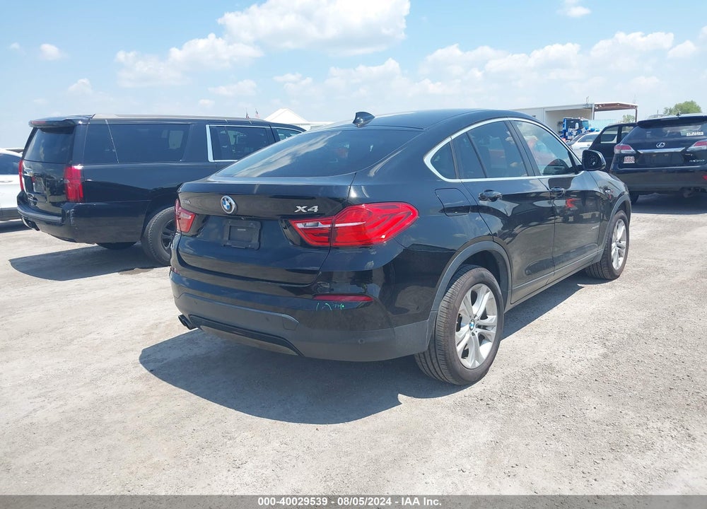 2017 BMW X4 XDRIVE28I VIN: 5UXXW3C55H0T78377