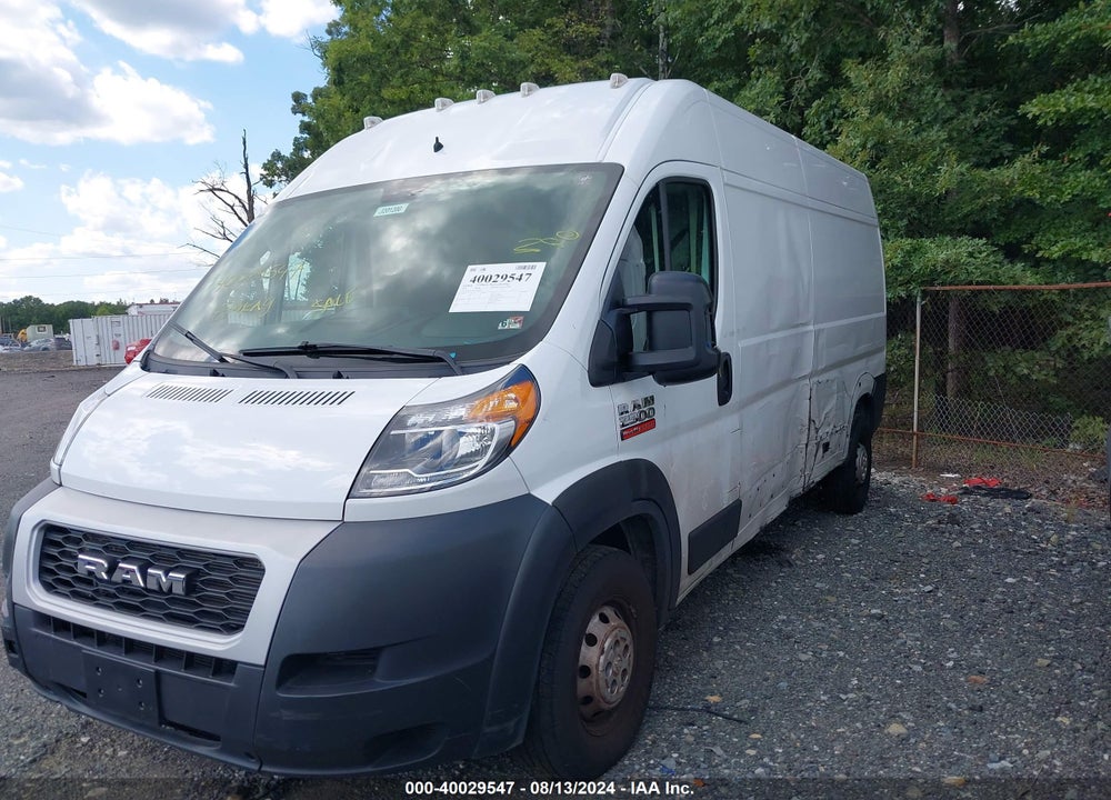 2020 RAM PROMASTER 2500 HIGH ROOF 159 WB VIN: 3C6TRVDG9LE128327