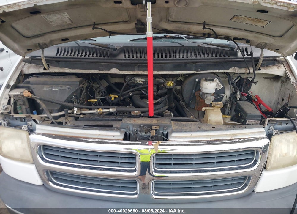 2000 DODGE RAM WAGON 2500 VIN: 2B5WB25Y4YK178656