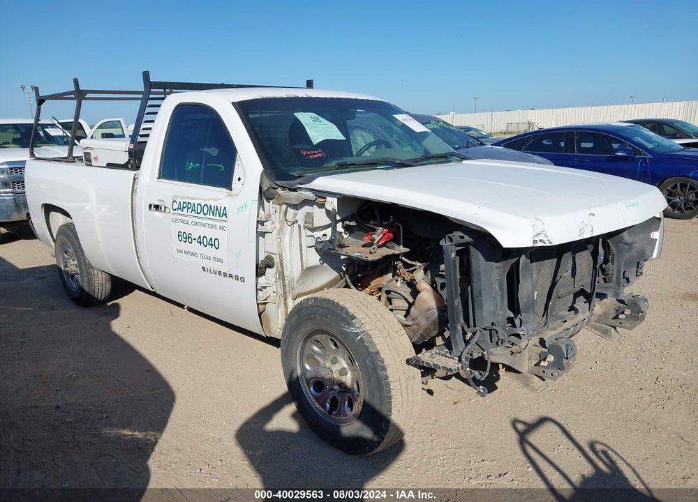 2013 CHEVROLET SILVERADO 1500 WORK TRUCK VIN: 1GCNCPEX7DZ111173