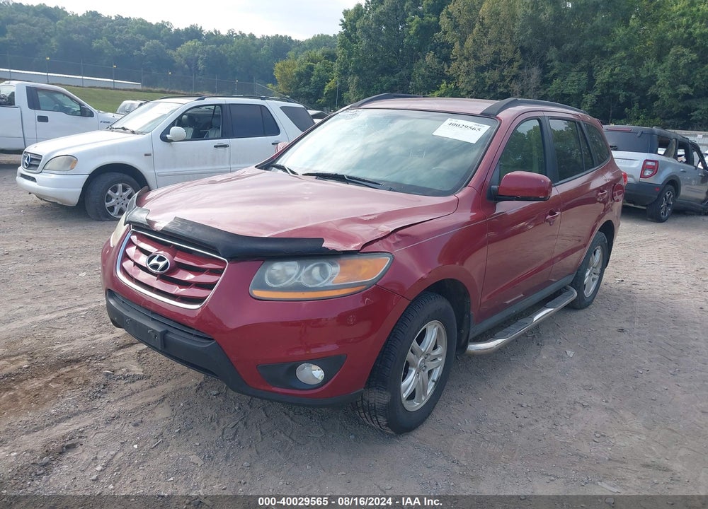 2011 HYUNDAI SANTA FE GLS VIN: 5XYZG3AB6BG077618