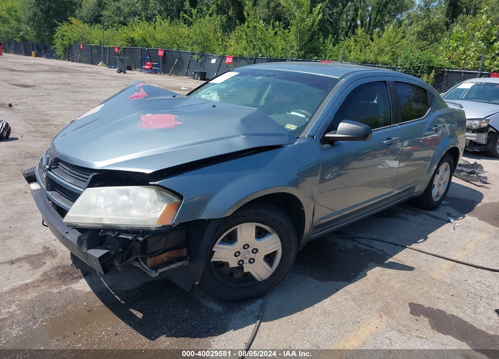 2010 DODGE AVENGER SXT VIN: 1B3CC4FB6AN186475