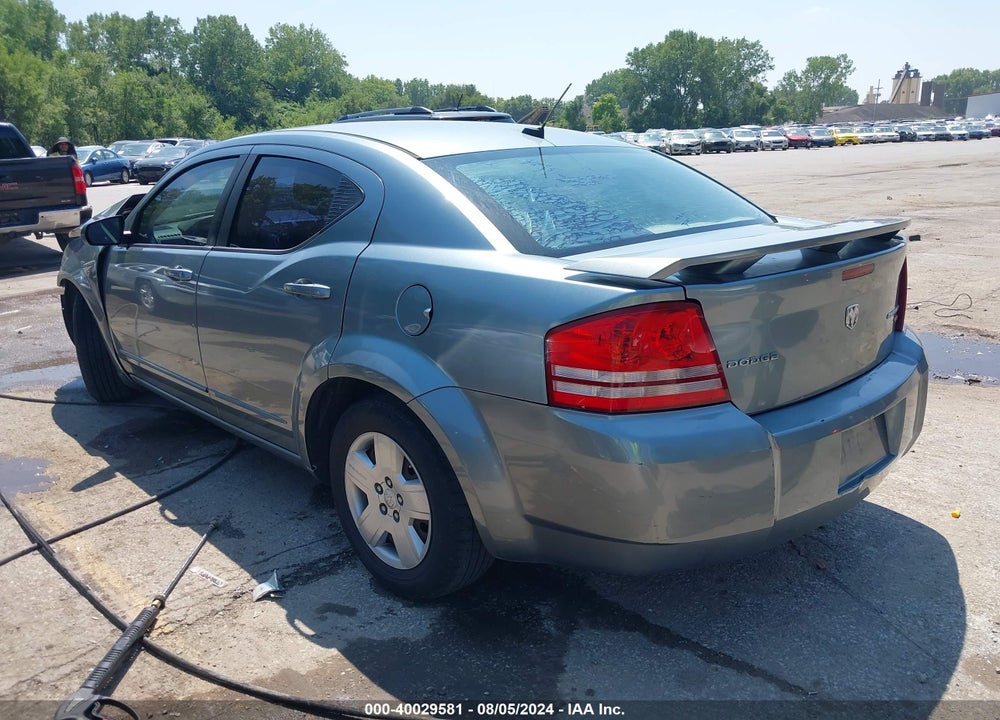 2010 DODGE AVENGER SXT VIN: 1B3CC4FB6AN186475