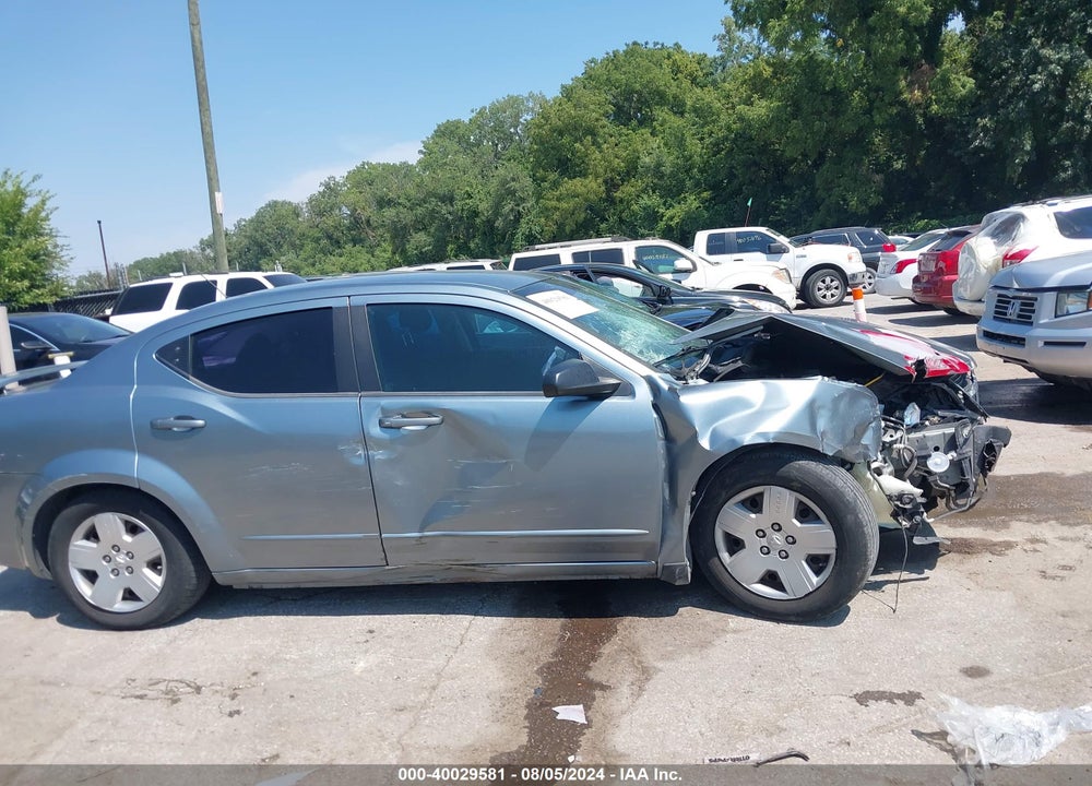 2010 DODGE AVENGER SXT VIN: 1B3CC4FB6AN186475