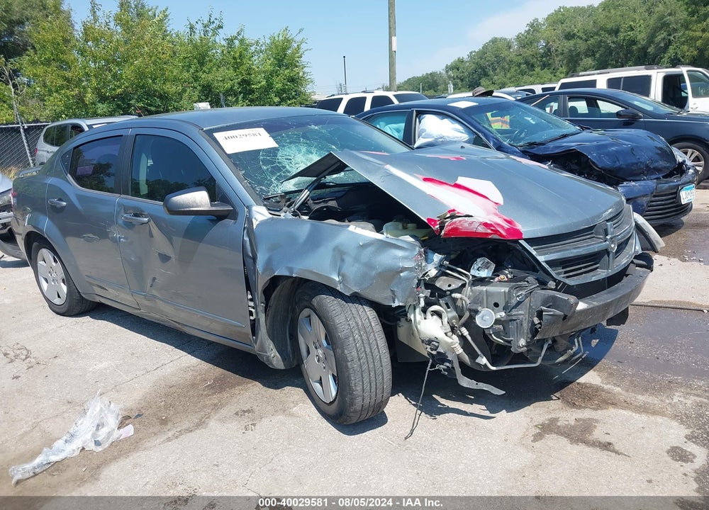 2010 DODGE AVENGER SXT VIN: 1B3CC4FB6AN186475