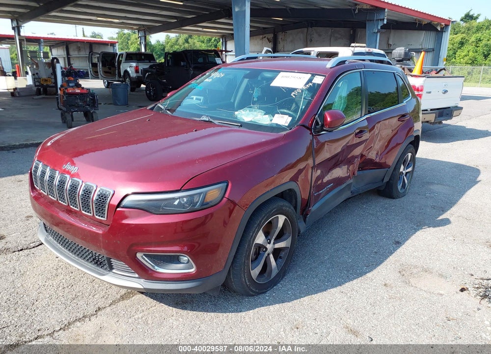 2019 JEEP CHEROKEE LIMITED FWD VIN: 1C4PJLDB9KD302486