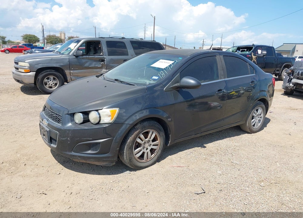 2014 CHEVROLET SONIC LT AUTO VIN: 1G1JC5SHXE4181922