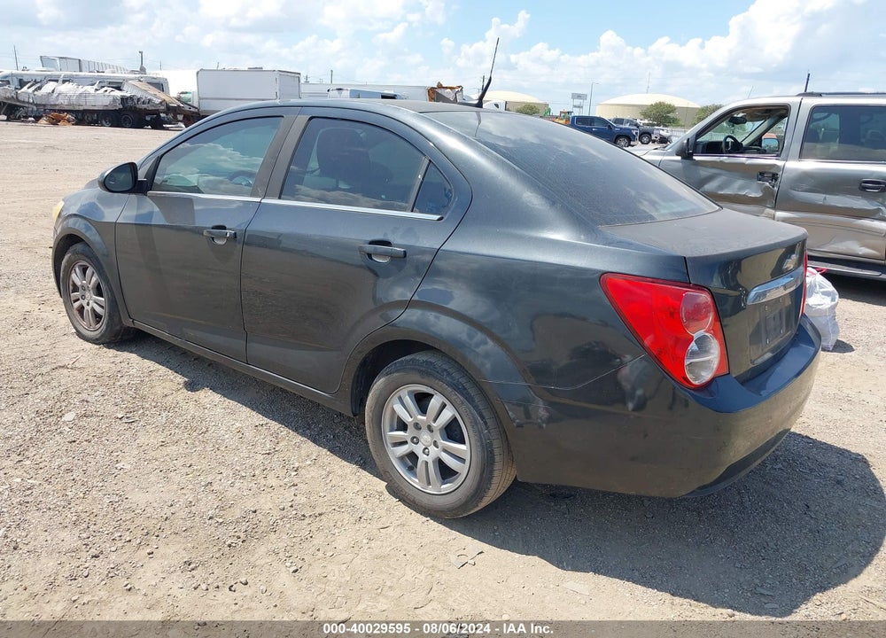 2014 CHEVROLET SONIC LT AUTO VIN: 1G1JC5SHXE4181922