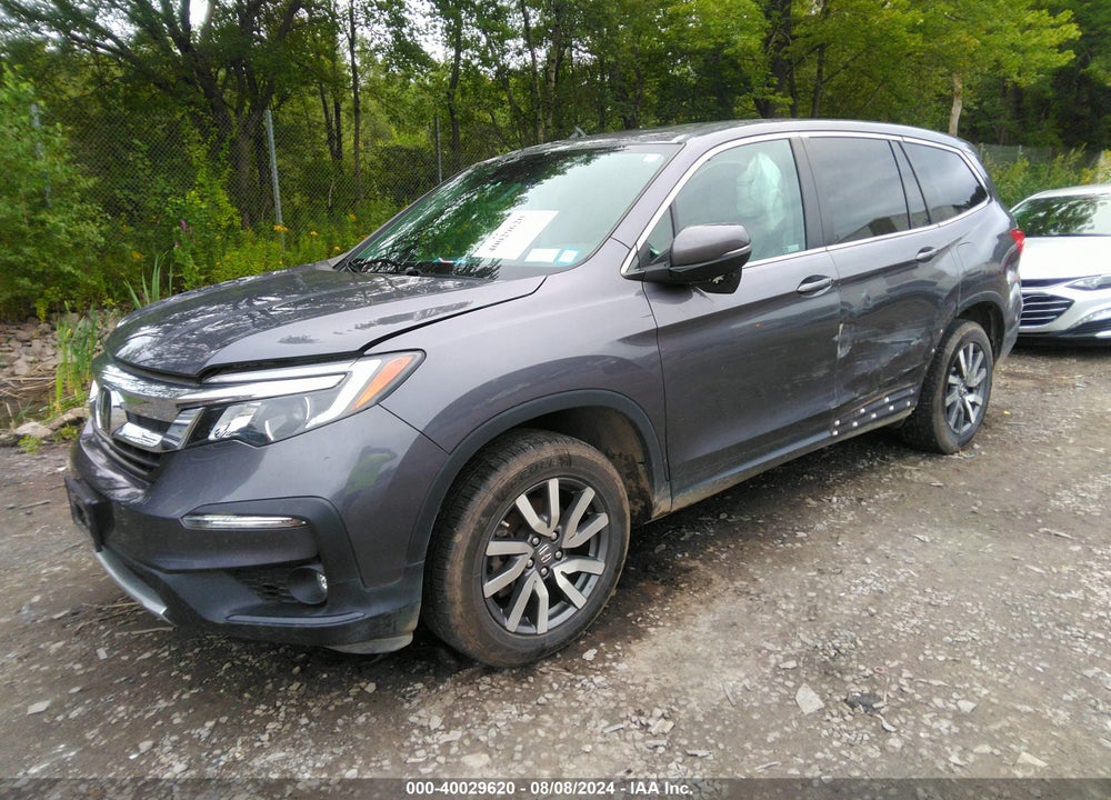 2021 HONDA PILOT AWD EX-L VIN: 5FNYF6H56MB081579