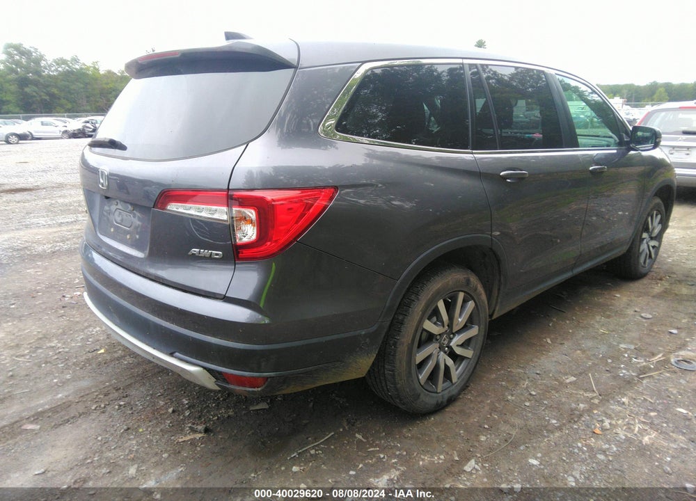 2021 HONDA PILOT AWD EX-L VIN: 5FNYF6H56MB081579