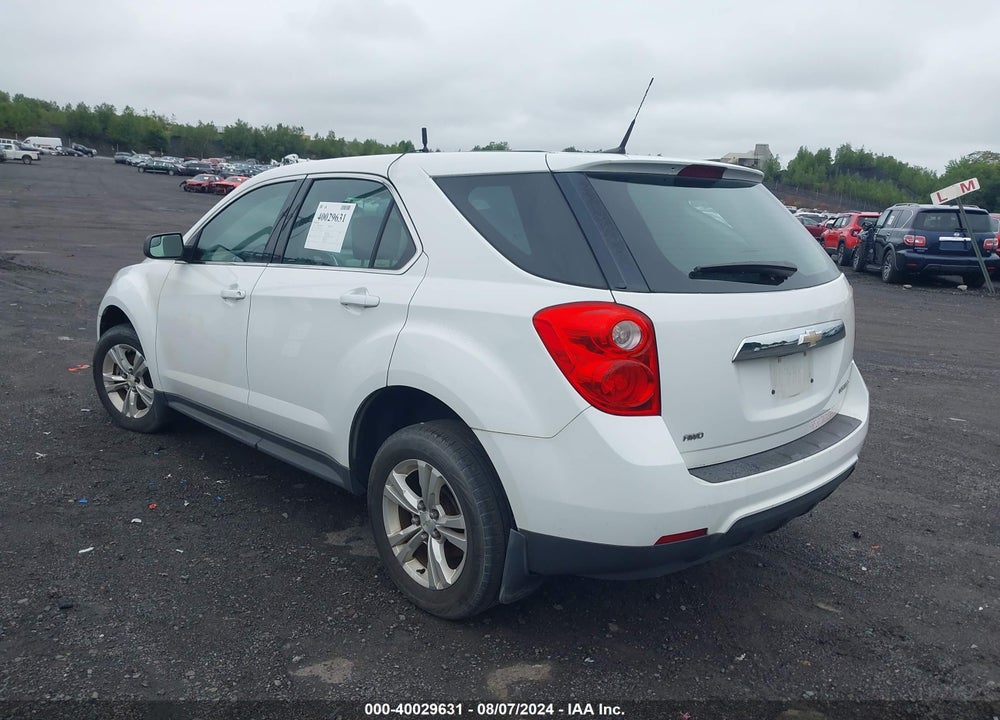 2013 CHEVROLET EQUINOX LS VIN: 2GNFLCEK4D6146001