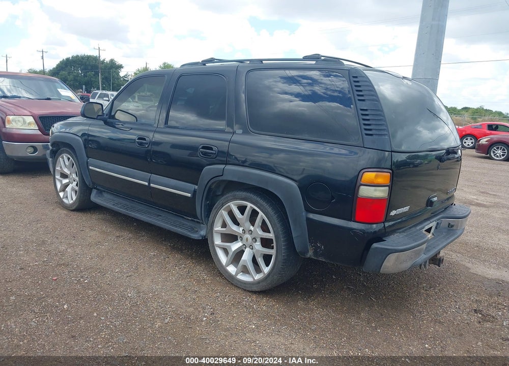 2004 CHEVROLET TAHOE C1500 VIN: 1GNEC13Z24R116631